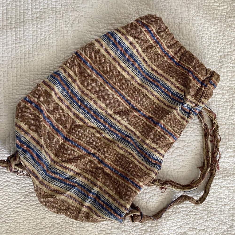 Vintage Guatemalan hobo/back pack/satchel